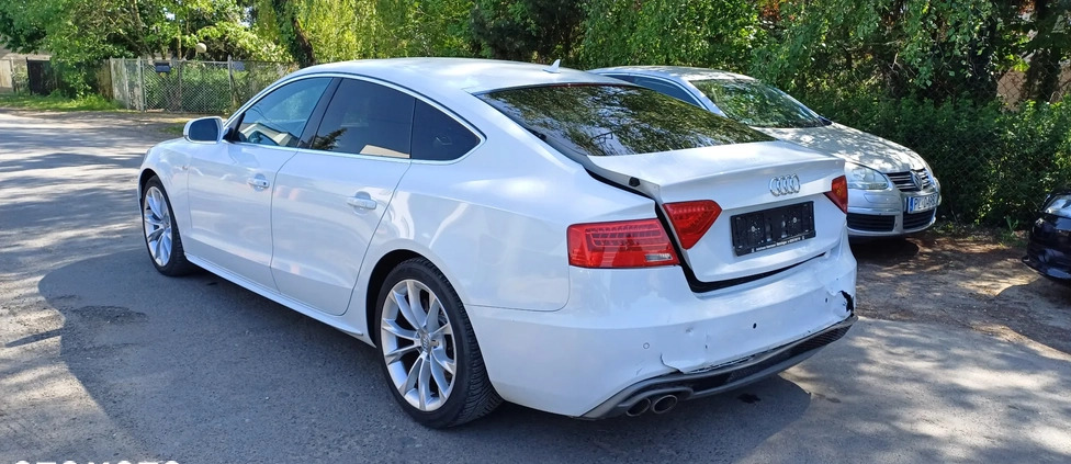 Audi A5 cena 46900 przebieg: 163000, rok produkcji 2012 z Leszno małe 211